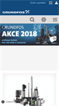 Mobile Screenshot of cz.grundfos.com